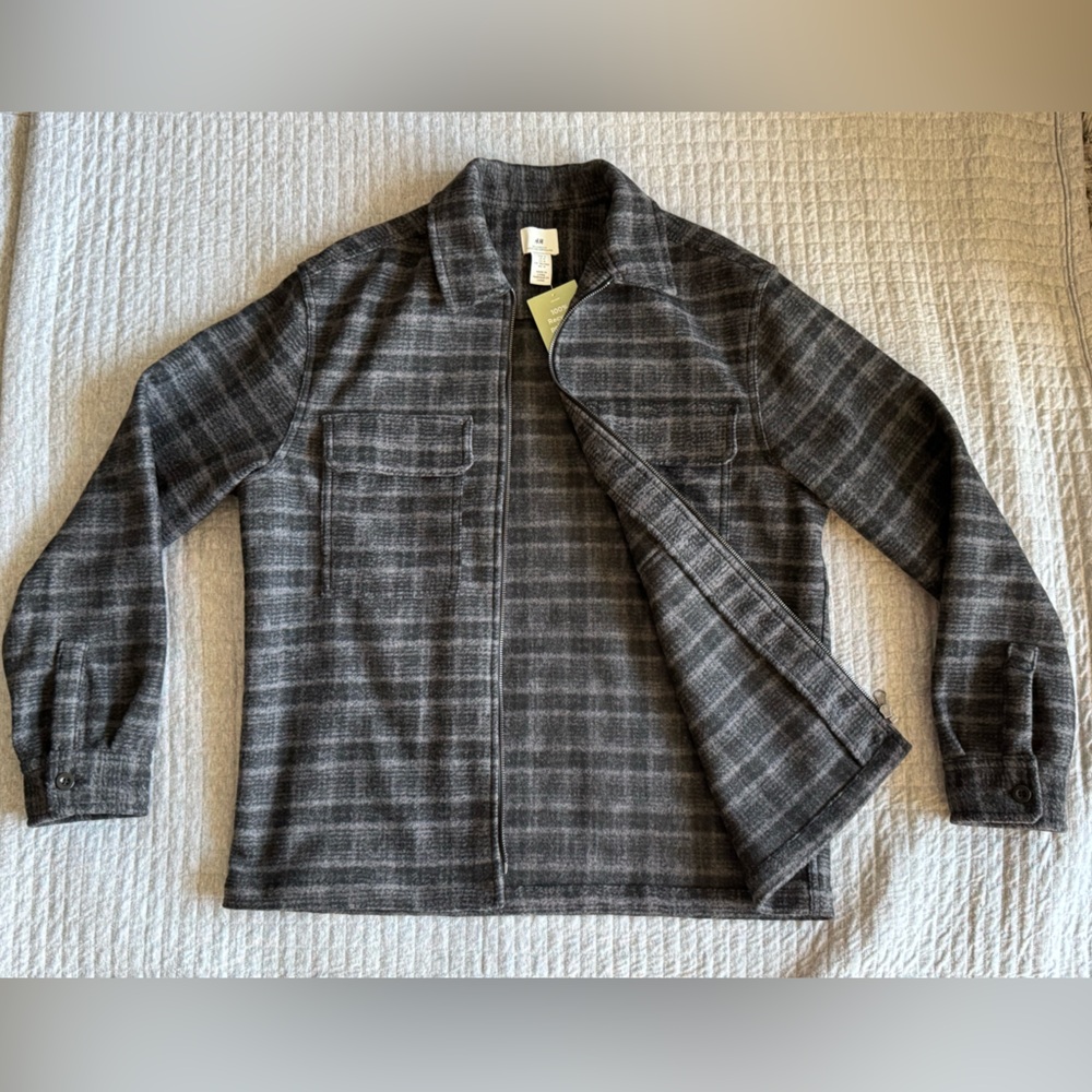 Dark Gray lightweight Fleece Jacket